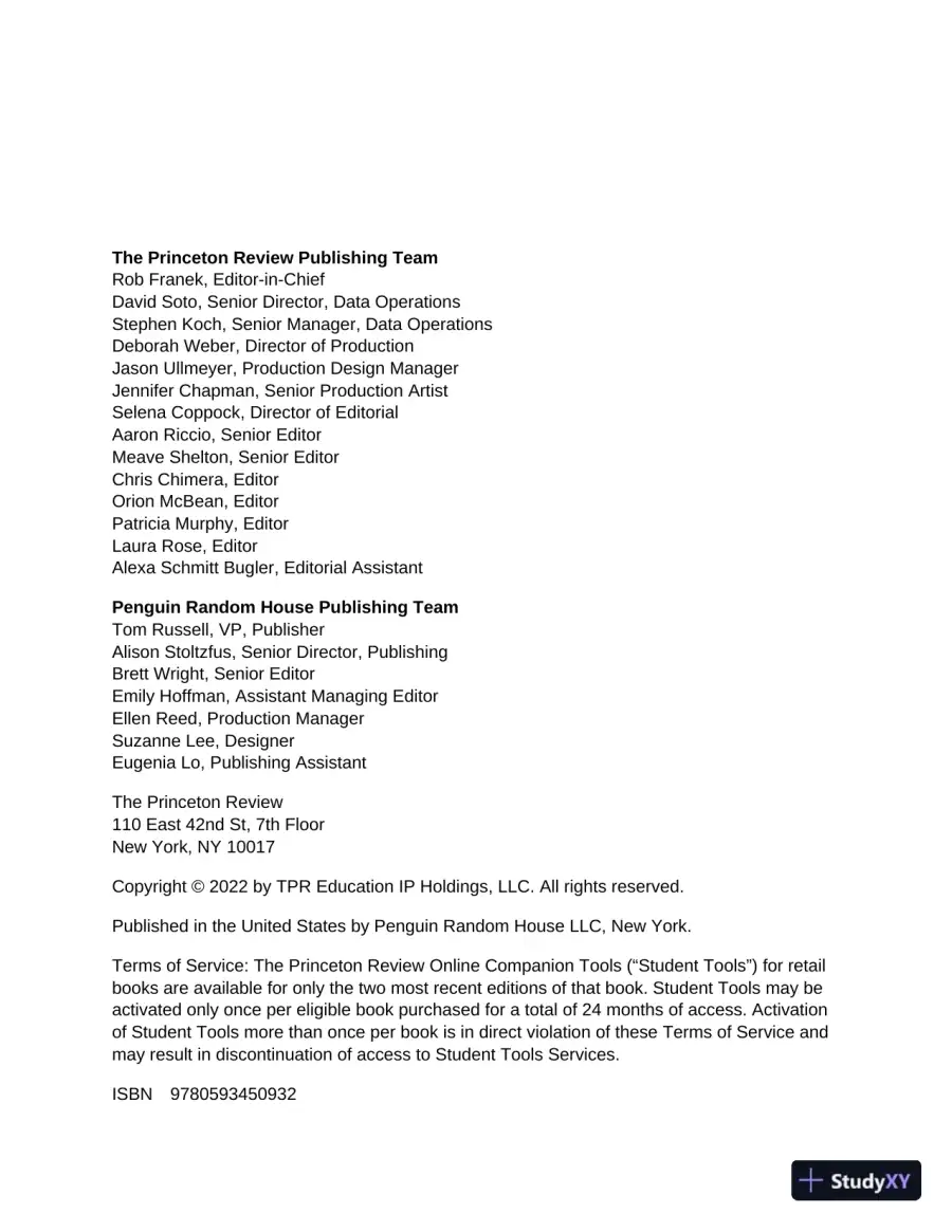 Princeton Review AP U.S. History Prep, 2023: 3 Practice Tests + Complete Content Review (2022), page 4