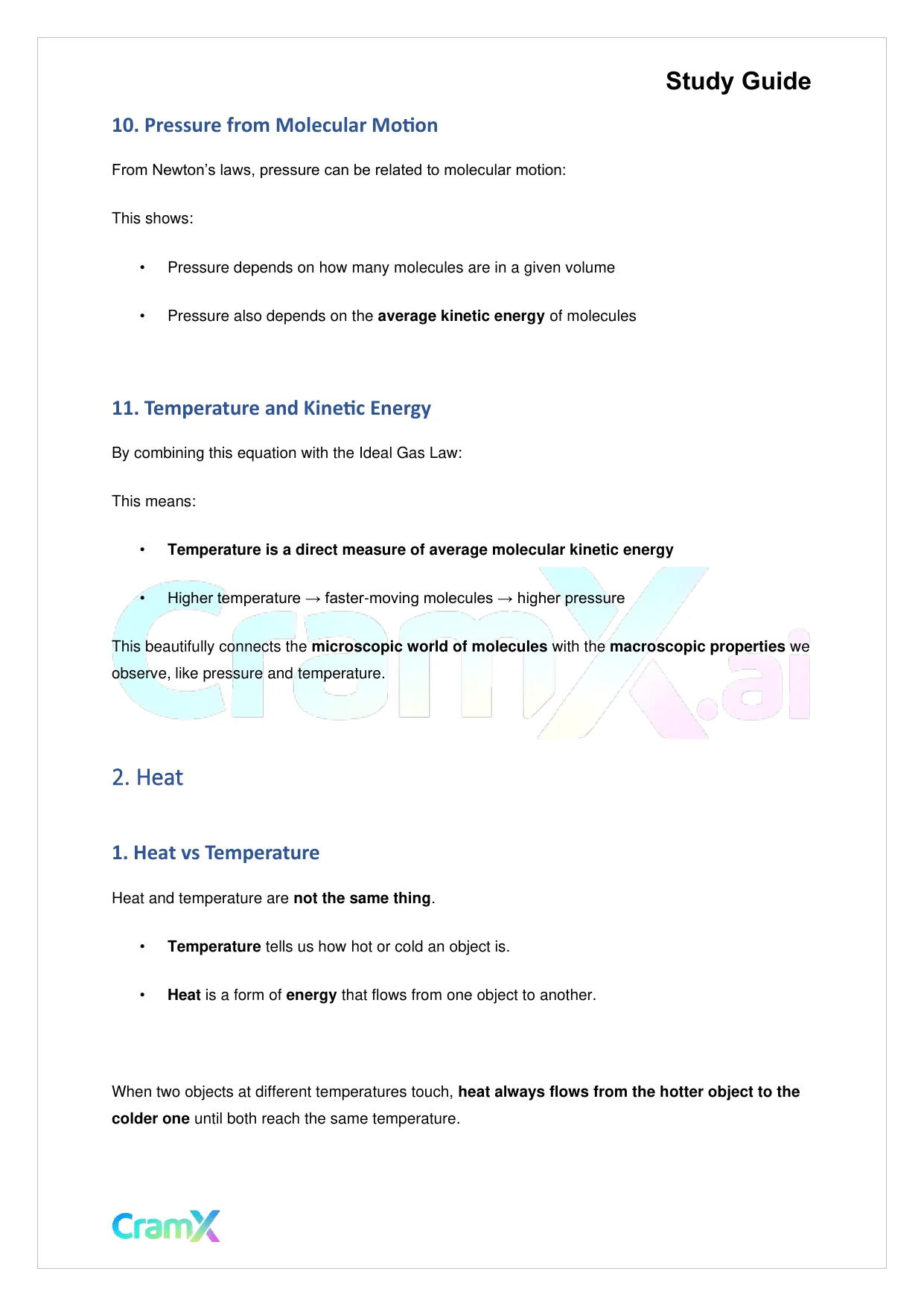Physics – Thermodynamics - Page 5 preview image