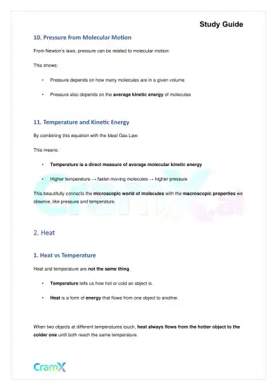 Physics – Thermodynamics - Page 5 preview image