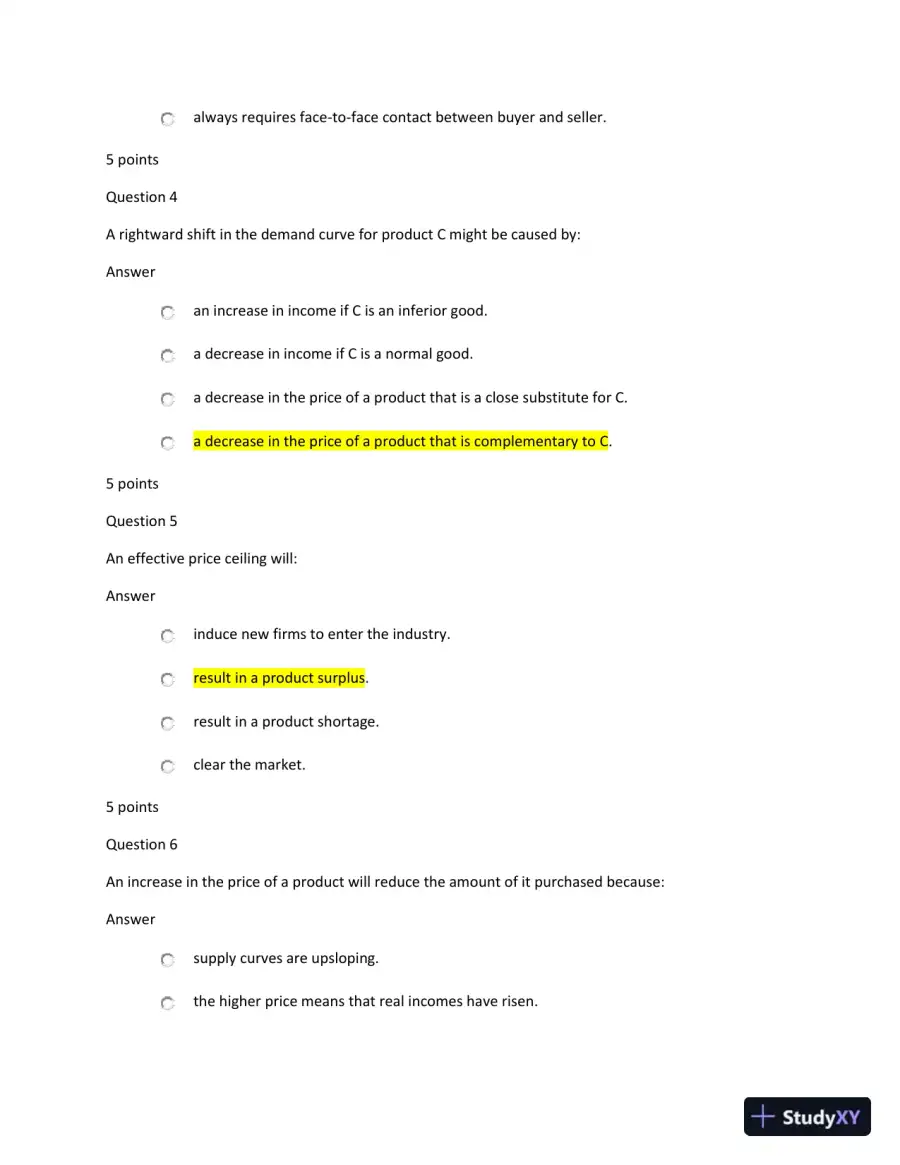 Understanding Market Mechanisms: Analyzing Supply, Demand, And Price Controls, page 3