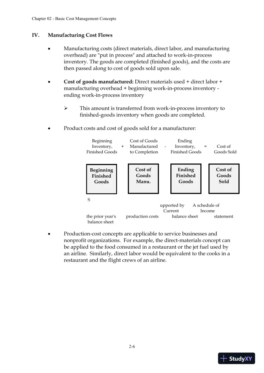Solution Manual For Managerial Accounting: Creating Value in a Dynamic Business Environment, 10th Edition, page 17