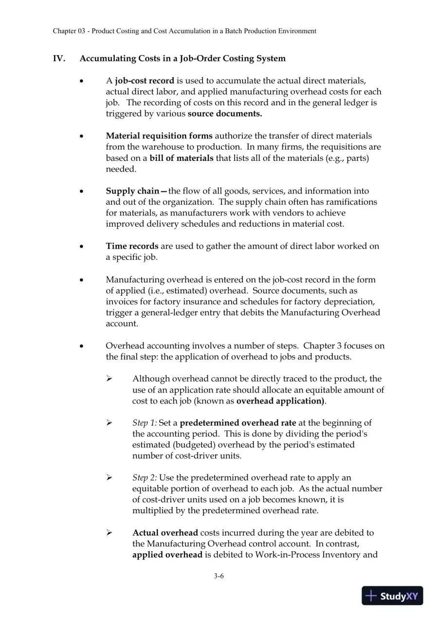 Solution Manual For Managerial Accounting: Creating Value in a Dynamic Business Environment, 10th Edition, page 29