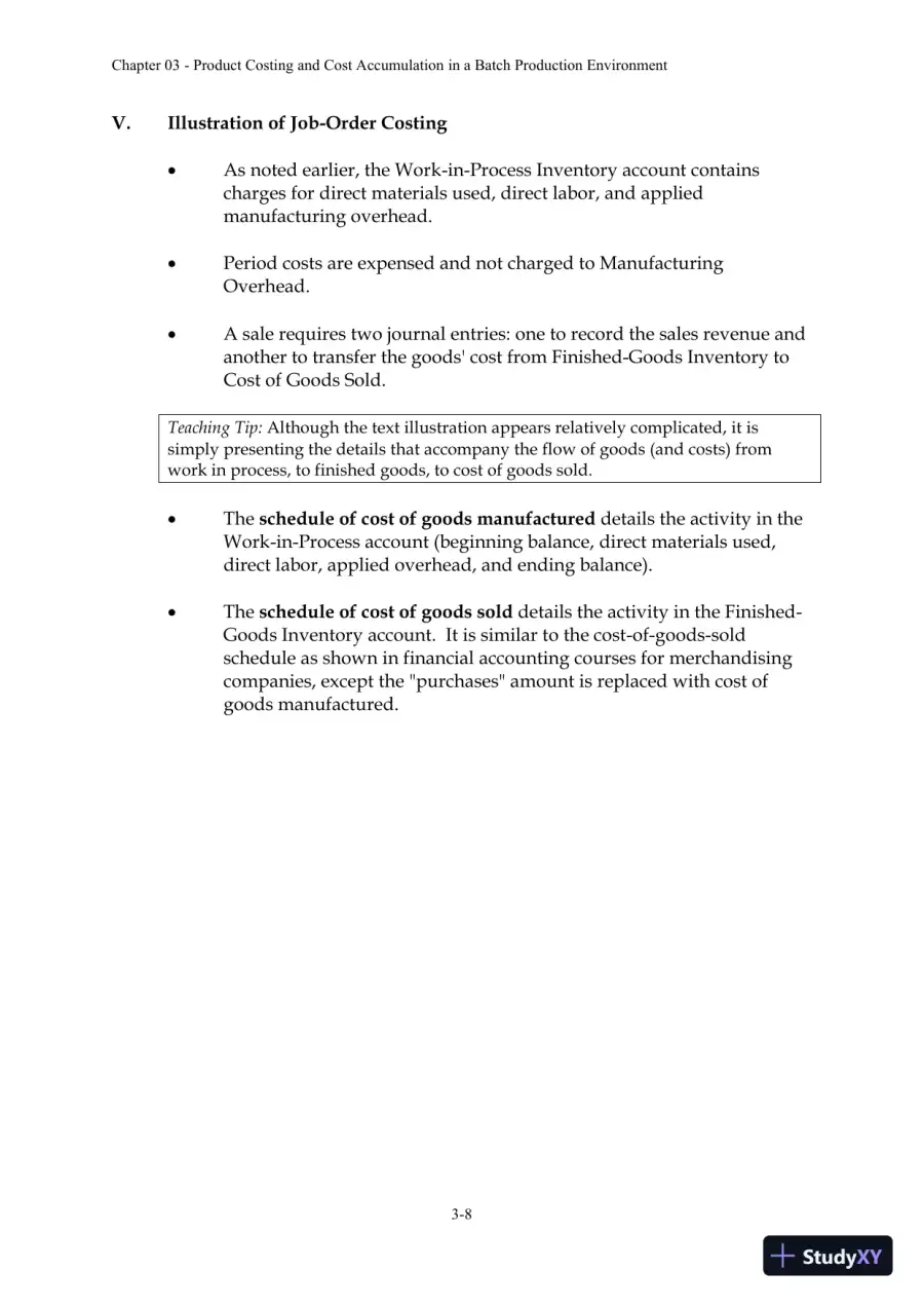 Solution Manual For Managerial Accounting: Creating Value in a Dynamic Business Environment, 10th Edition, page 31