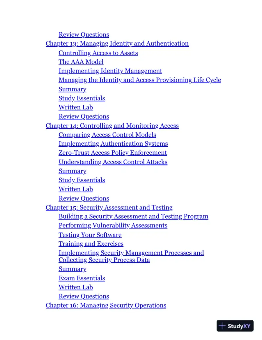 ISC2 CISSP Certified Information Systems Security Professional Official Study Guide and Practice Tests (2024), page 10
