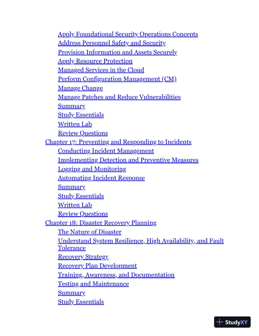 ISC2 CISSP Certified Information Systems Security Professional Official Study Guide and Practice Tests (2024), page 11