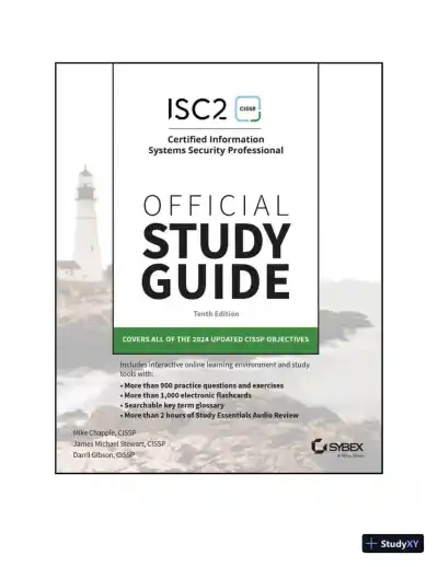 ISC2 CISSP Certified Information Systems Security Professional Official Study Guide and Practice Tests (2024) - Page 3 preview image
