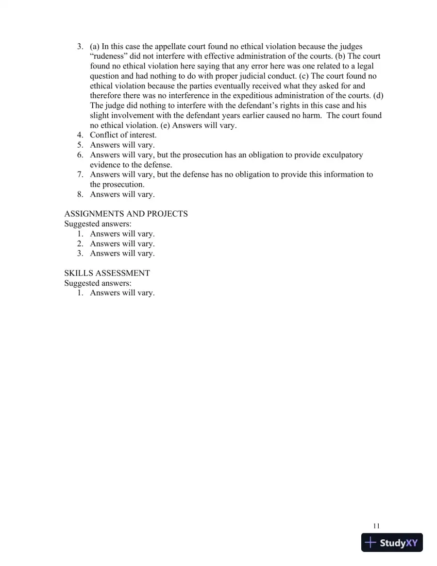 Solution Manual for Introduction to Law, 6th Edition, page 14