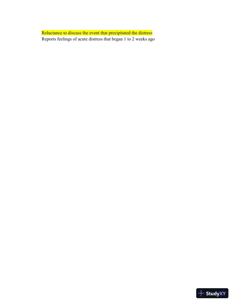 2024-2025 Capstone Mental Health Assessment with Answers (50 Solved Questions), page 3