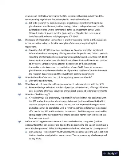 Solution Manual for Investment Banks, Hedge Funds, and Private Equity, 3rd Edition - Page 4 preview image