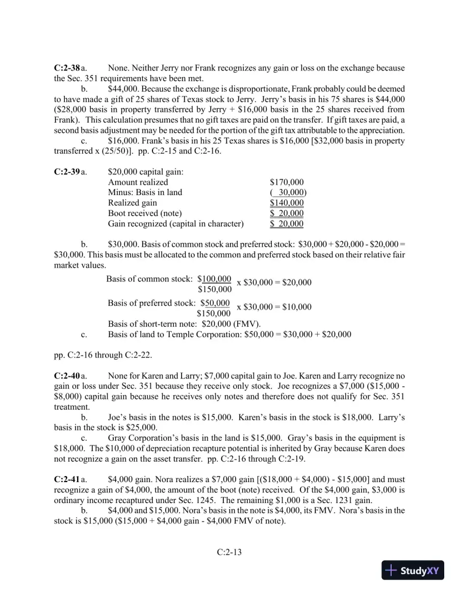 Solution Manual for Prentice Hall's Federal Taxation 2013 Individuals, 26th Edition, page 30