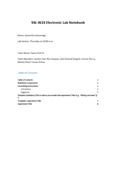 BIO94L-W24Samaniego, SamanthaLab17 - Page 1 preview image