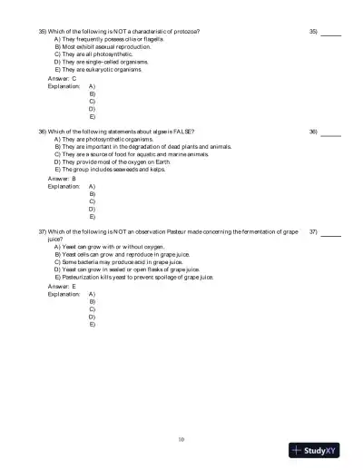 Microbiology With Diseases By Taxonomy, 4th Edition Test Bank - Page 11 preview image