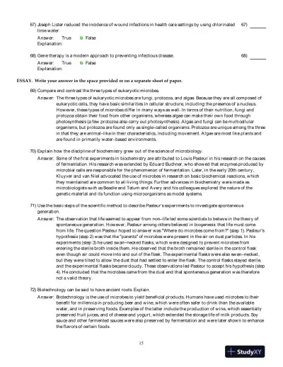 Microbiology With Diseases By Taxonomy, 4th Edition Test Bank - Page 16 preview image