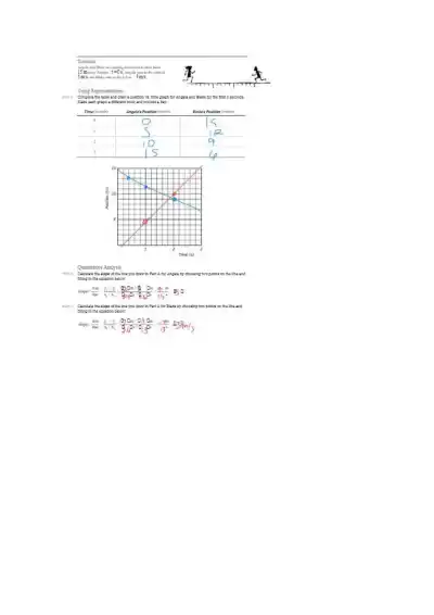 AP Physics 1 Workbook Unit 1 Kinematics Displacem - Page 5 preview image