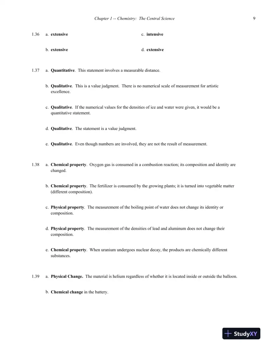 Chemistry 4th Edition Solution Manual, page 10