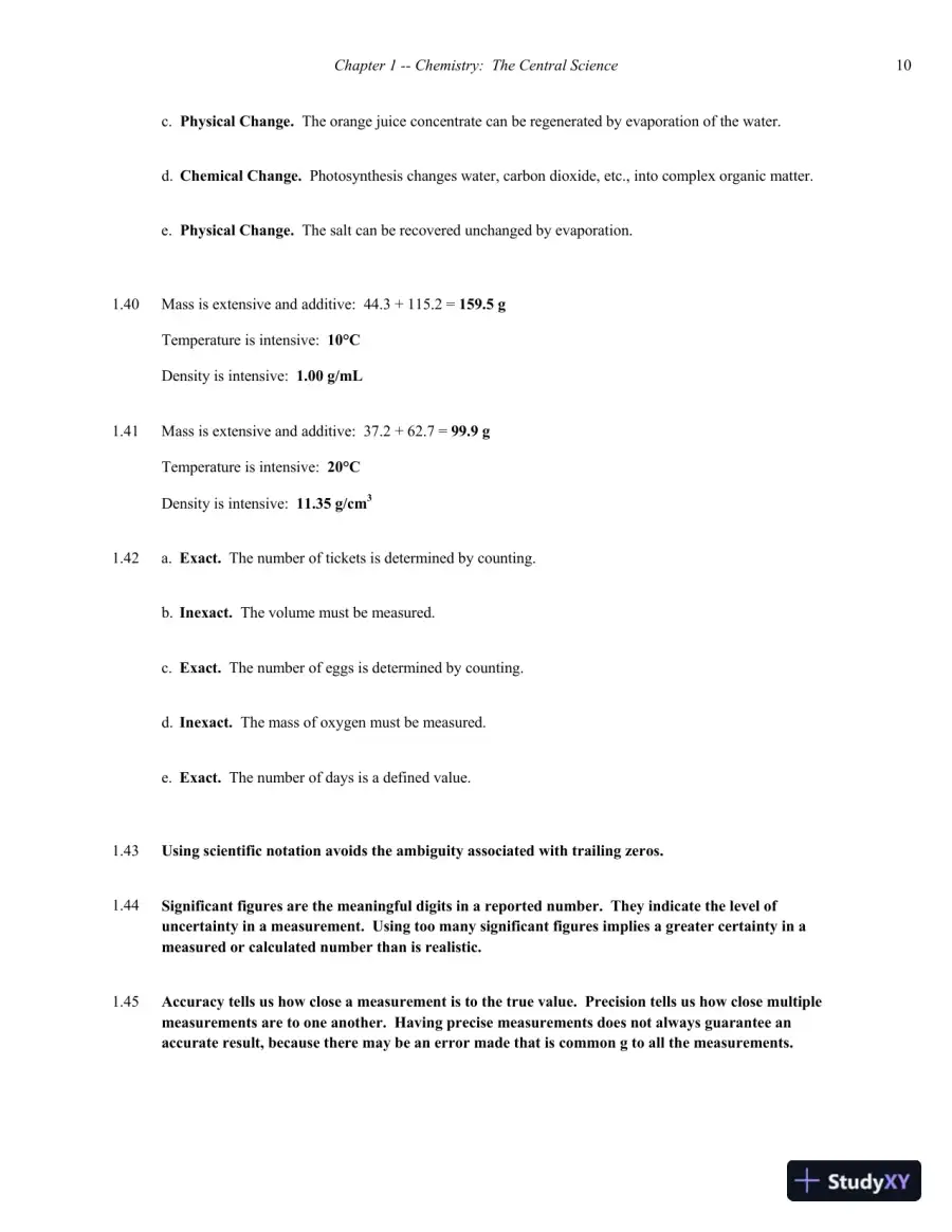 Chemistry 4th Edition Solution Manual, page 11