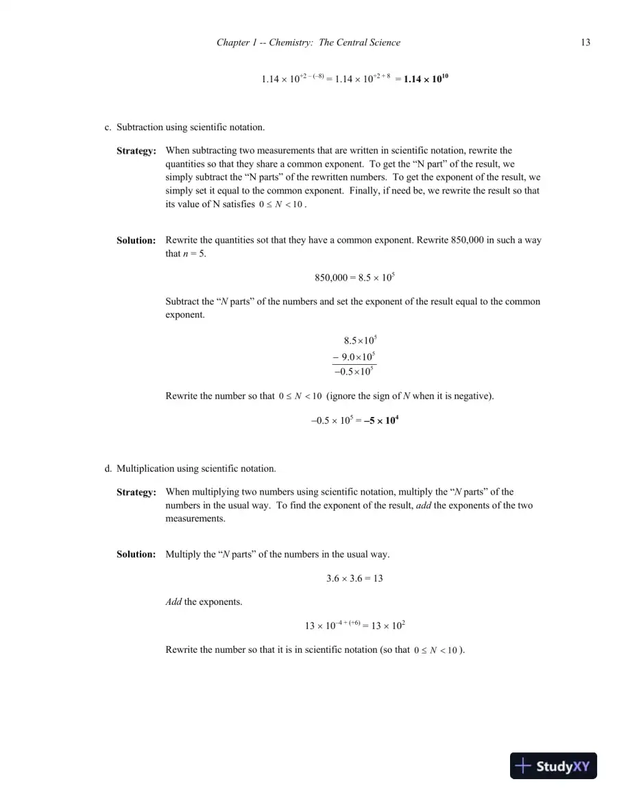 Chemistry 4th Edition Solution Manual, page 14
