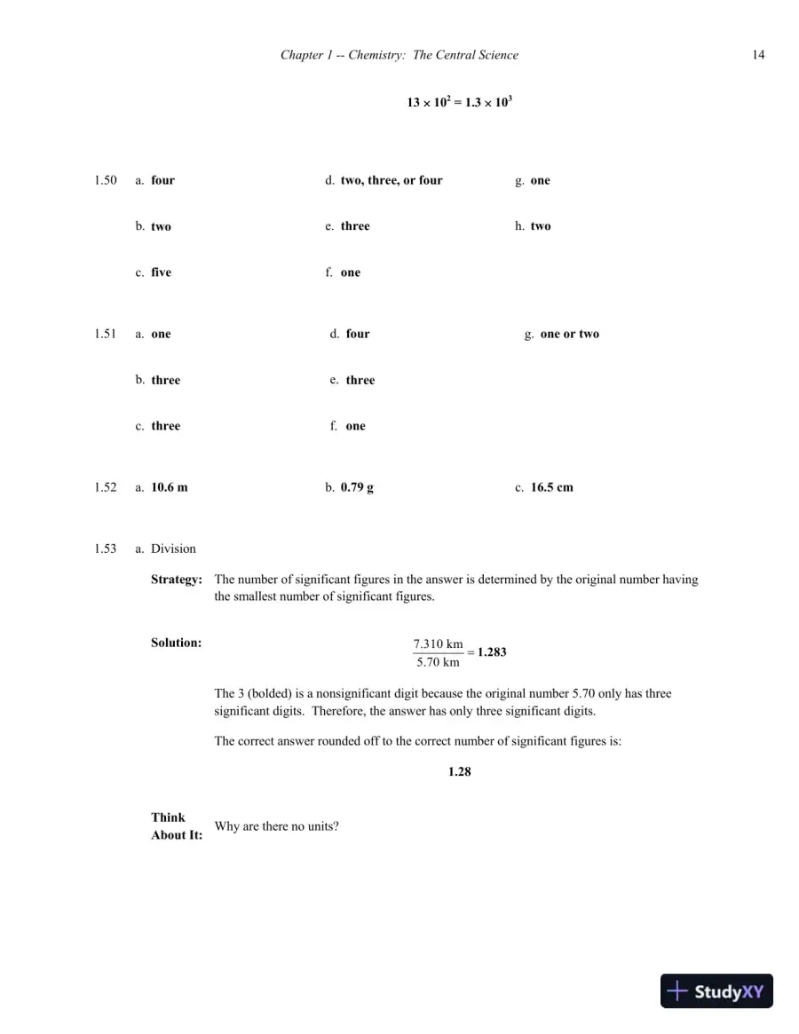 Chemistry 4th Edition Solution Manual, page 15