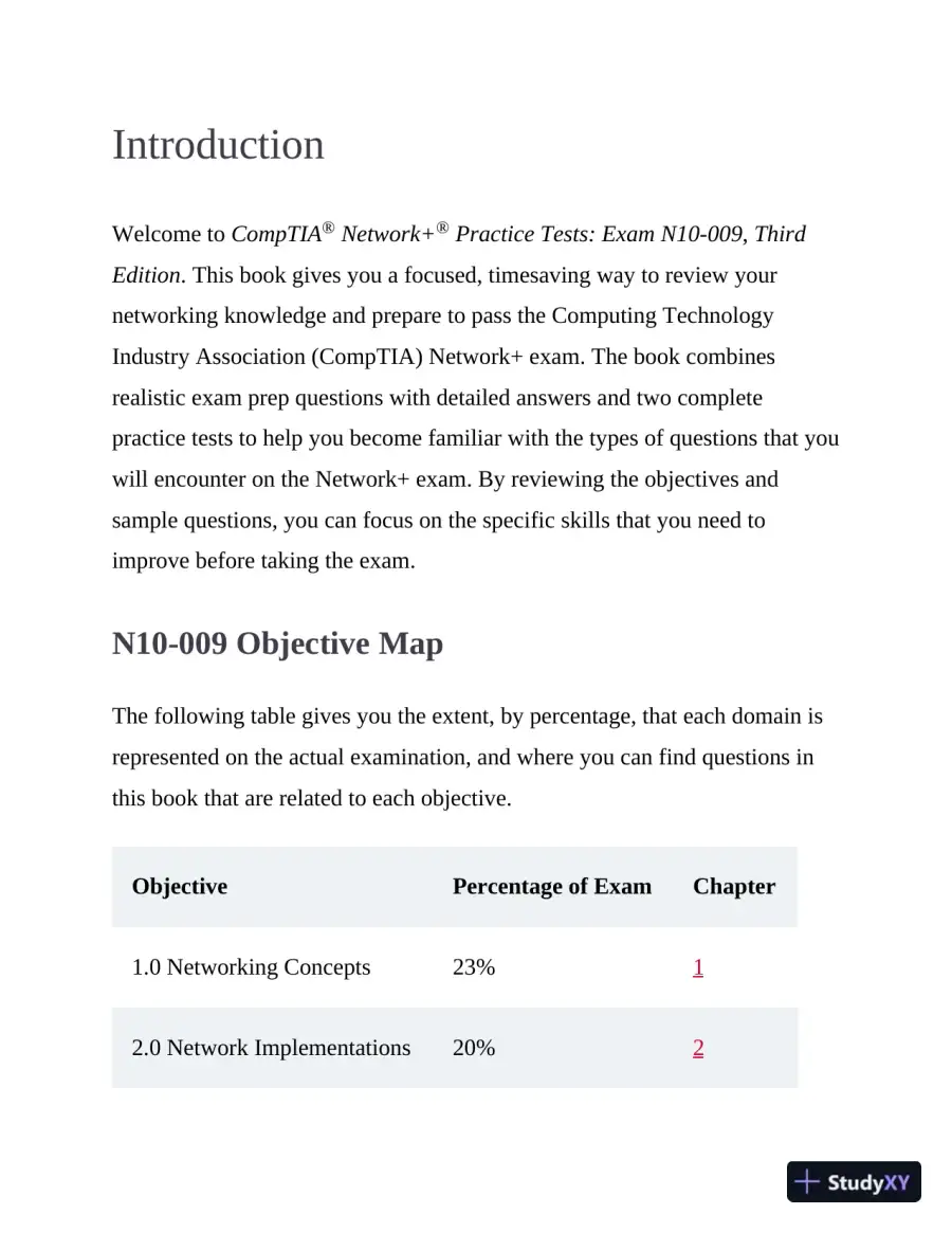 CompTIA Network+ Practice Tests: Exam N10-009 (2024), page 14