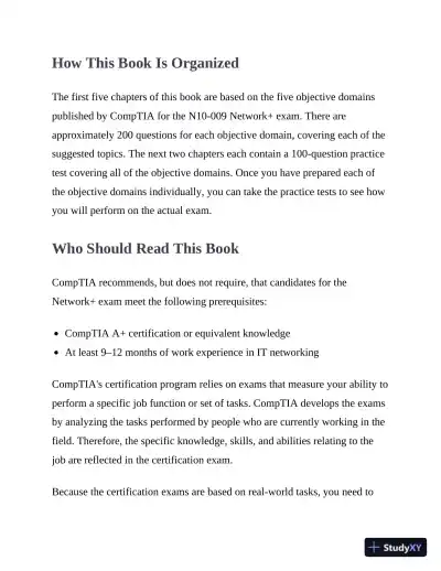CompTIA Network+ Practice Tests: Exam N10-009 (2024) - Page 16 preview image