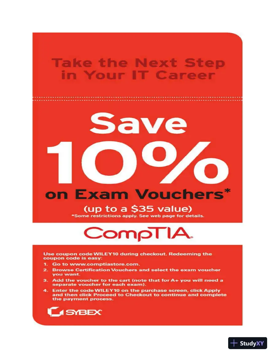 CompTIA Network+ Practice Tests: Exam N10-009 (2024), page 7