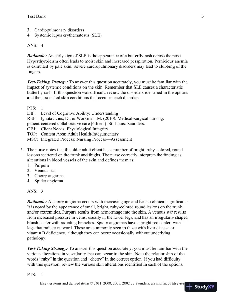 Saunders Comprehensive Review for the NCLEX-RN Examination, 5th Edition Test Bank, page 4