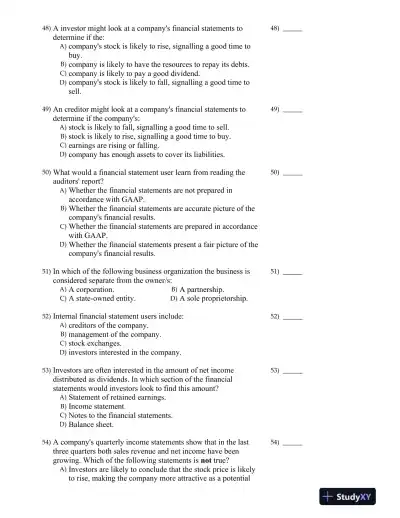 Financial Accounting 4th Canadian Edition Test Bank - Page 11 preview image
