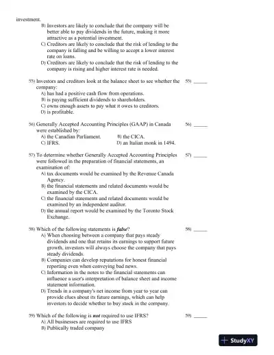 Financial Accounting 4th Canadian Edition Test Bank - Page 12 preview image