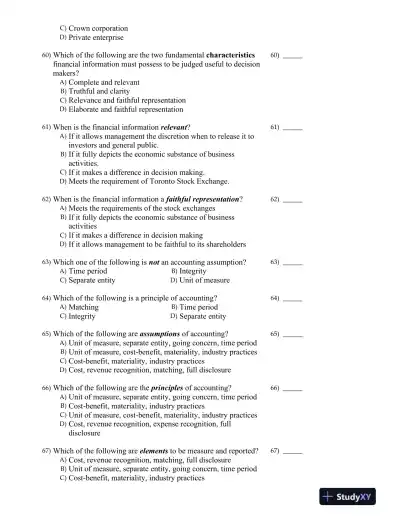 Financial Accounting 4th Canadian Edition Test Bank - Page 13 preview image