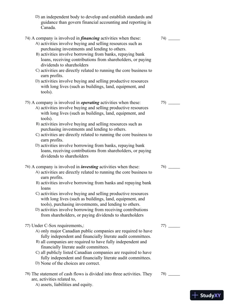 Financial Accounting 4th Canadian Edition Test Bank, page 15