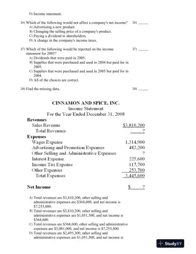 Financial Accounting 4th Canadian Edition Test Bank - Page 6 preview image