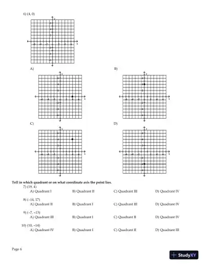 Precalculus: Concepts Through Functions, A Right Triangle Approach to Trigonometry, 4th Edition Test Bank - Page 8 preview image