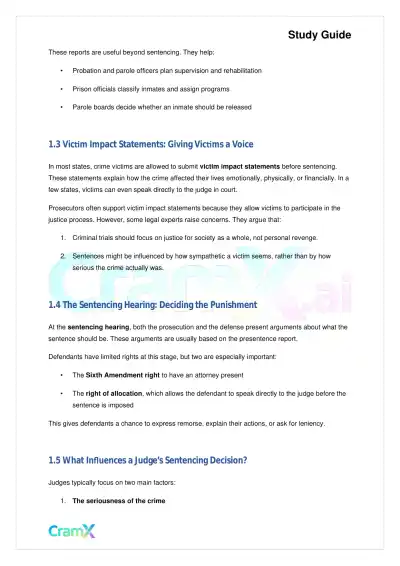 Criminal Justice - Defendants' Rights - Page 2 preview image