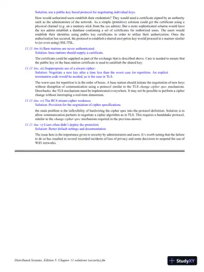 Solution Manual For Distributed Systems: Concepts And Design, 5th Edition - Page 15 preview image
