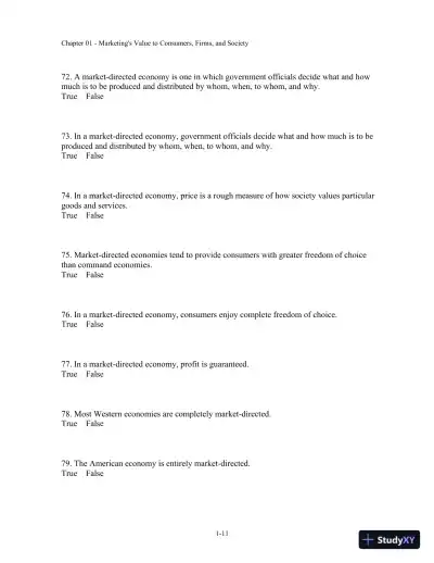 Test Bank For Basic Marketing: A Marketing Strategy Planning Approach, 18th Edition - Page 12 preview image