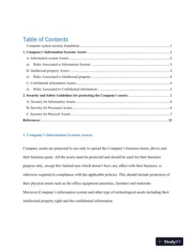 Computer System Security Foundation - Page 3 preview image
