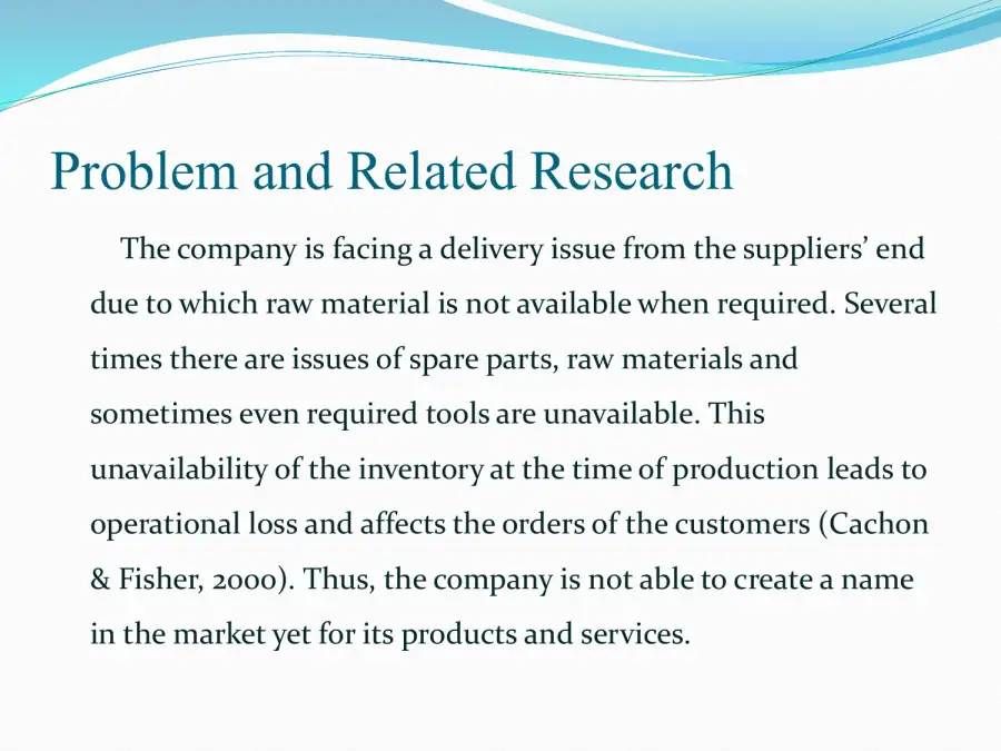 Internal Business Proposal, page 2