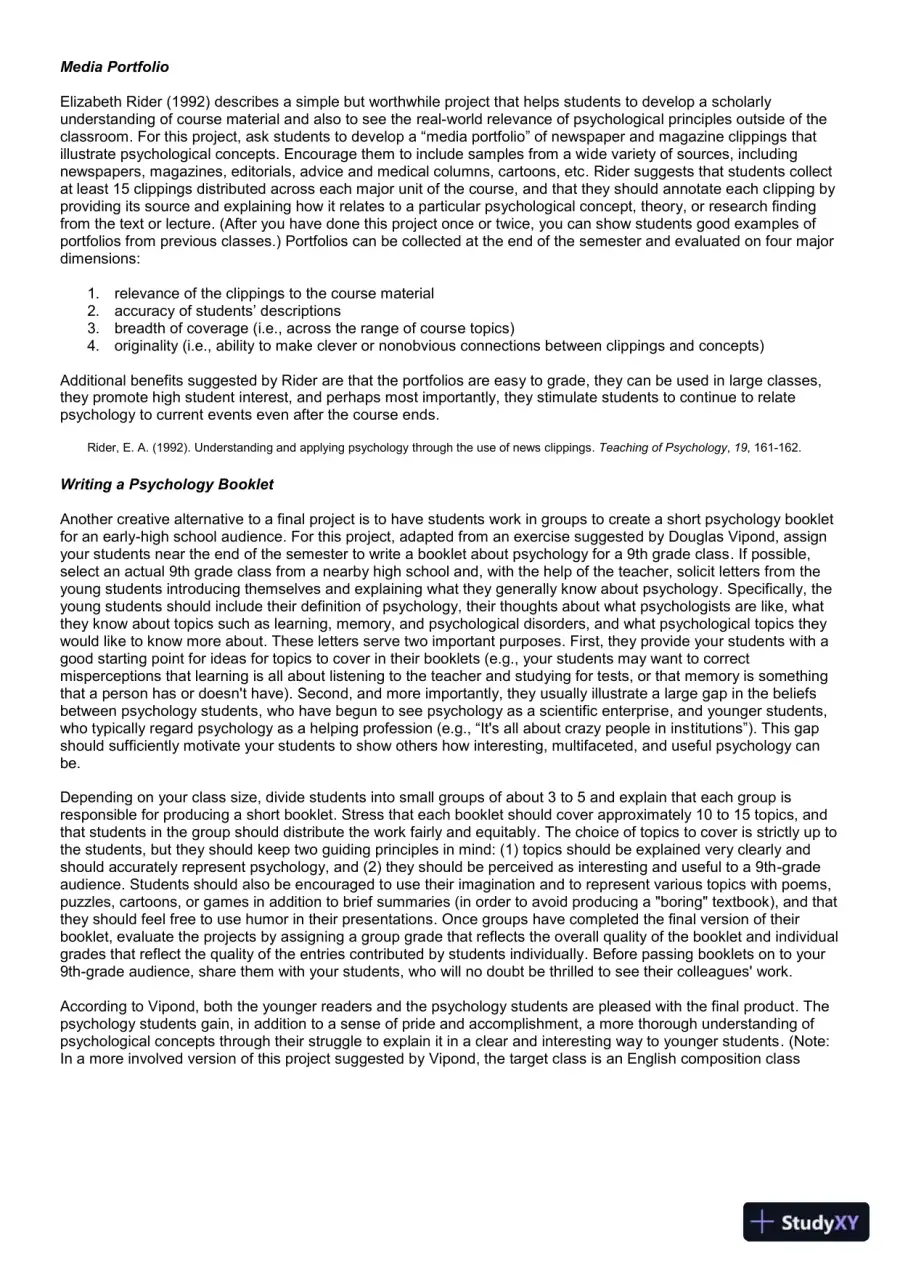 Class Notes for Psychology: An Exploration, 4th Edition, page 10