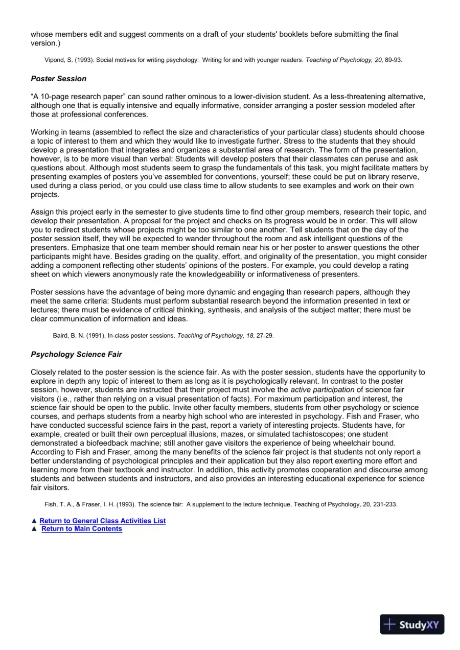Class Notes for Psychology: An Exploration, 4th Edition, page 11