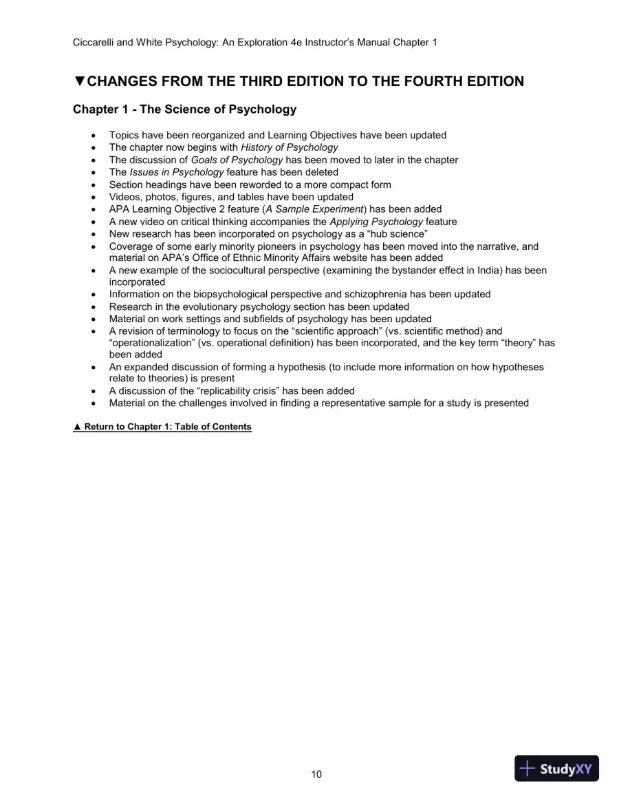 Class Notes for Psychology: An Exploration, 4th Edition, page 23