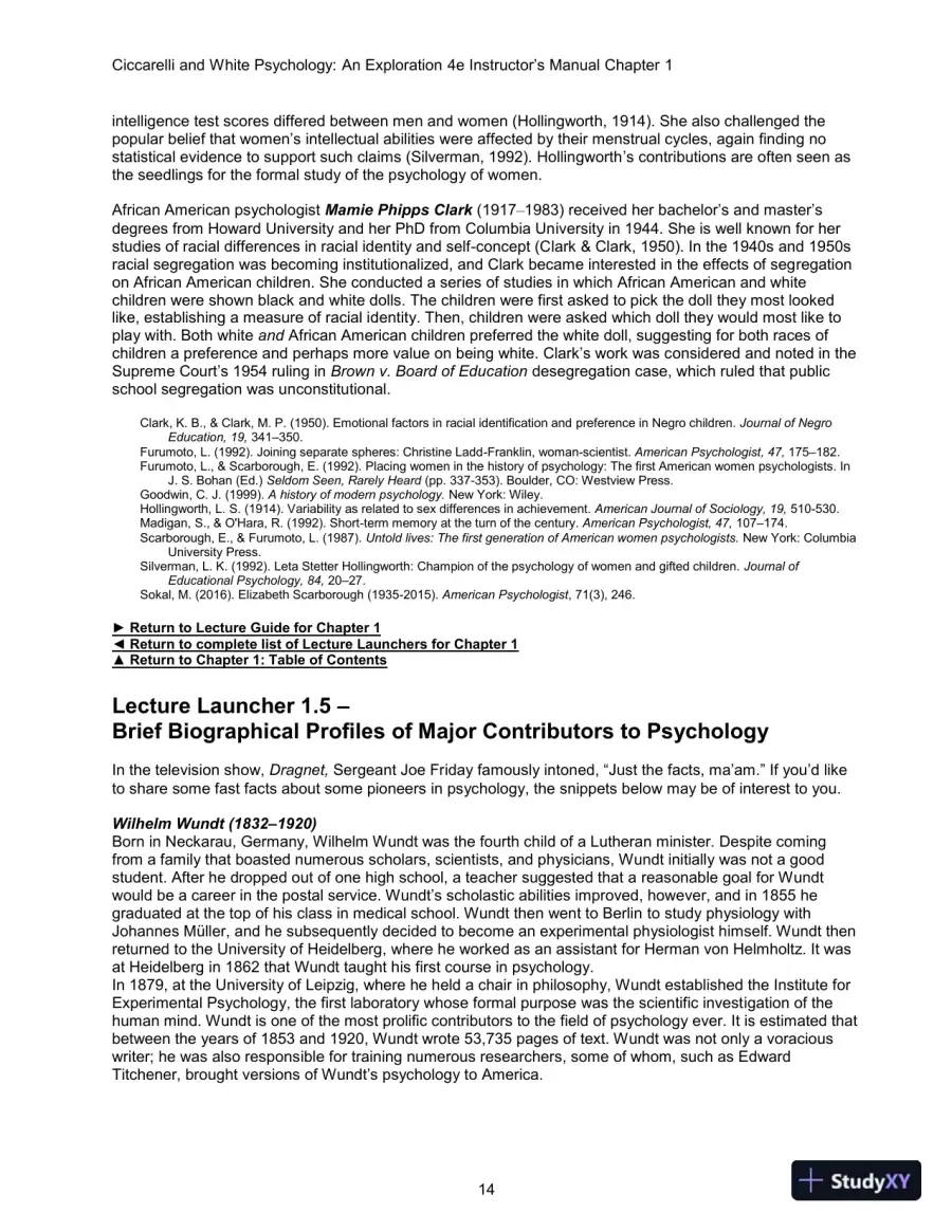 Class Notes for Psychology: An Exploration, 4th Edition, page 27
