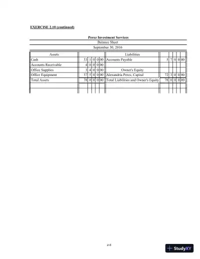 College Accounting (Chapters 1-24) 14th Edition Solution Manual - Page 10 preview image