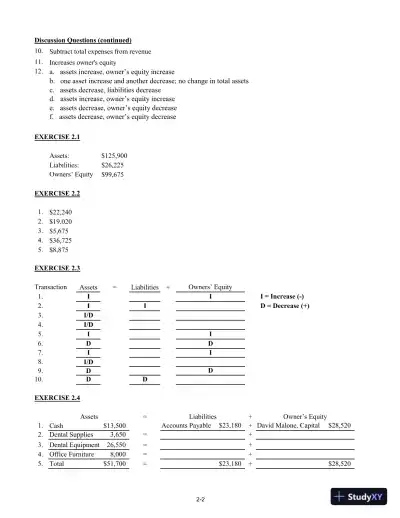 College Accounting (Chapters 1-24) 14th Edition Solution Manual - Page 7 preview image