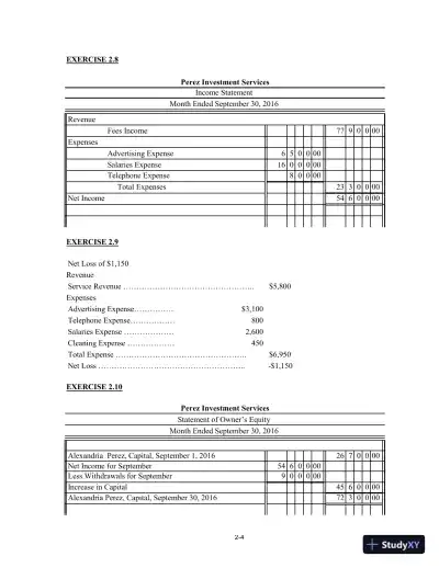 College Accounting (Chapters 1-24) 14th Edition Solution Manual - Page 9 preview image