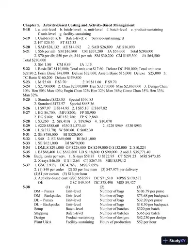 Horngren's Cost Accounting: A Managerial Emphasis, 16th Edition Solution Manual - Page 7 preview image