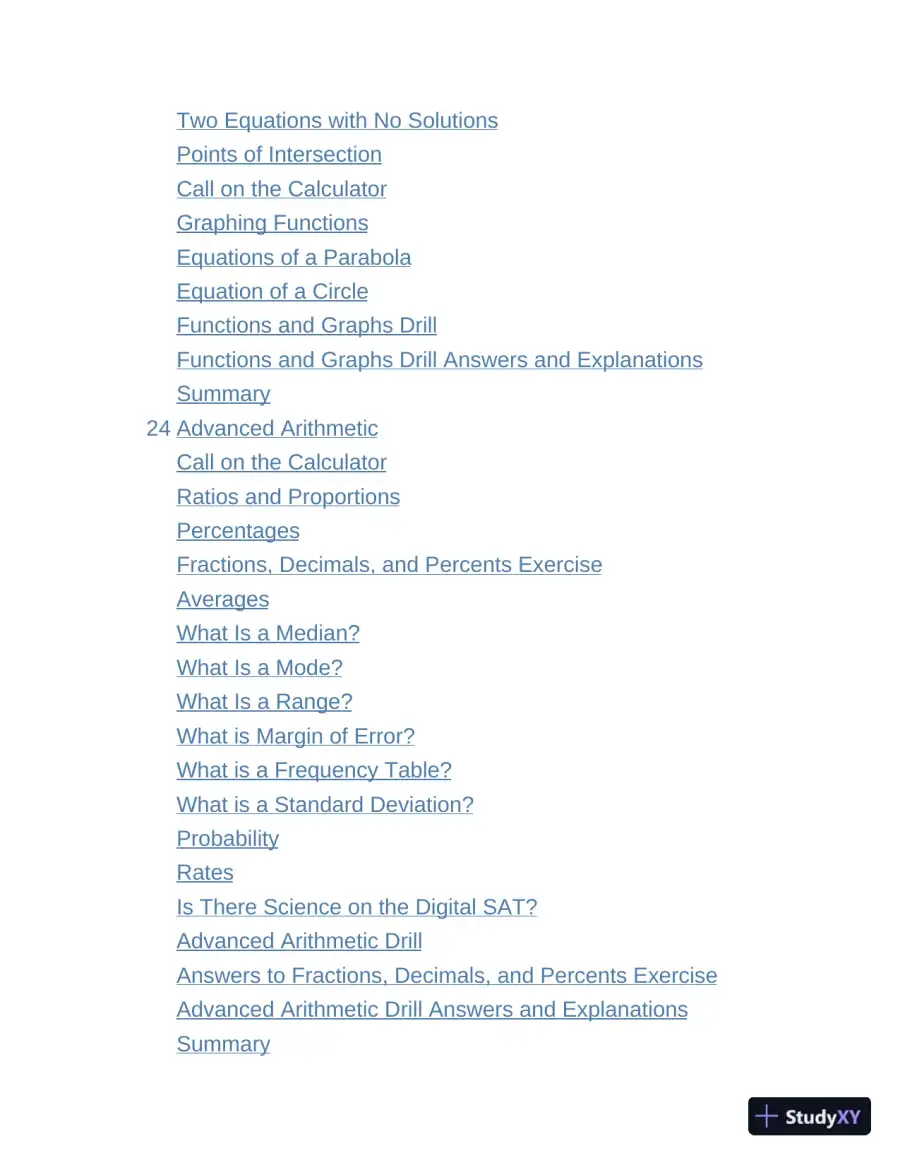 Princeton Review Digital SAT Prep, 2025: 4 Full-Length Practice Tests (2024), page 13