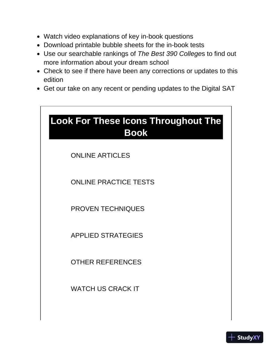 Princeton Review Digital SAT Prep, 2025: 4 Full-Length Practice Tests (2024), page 21
