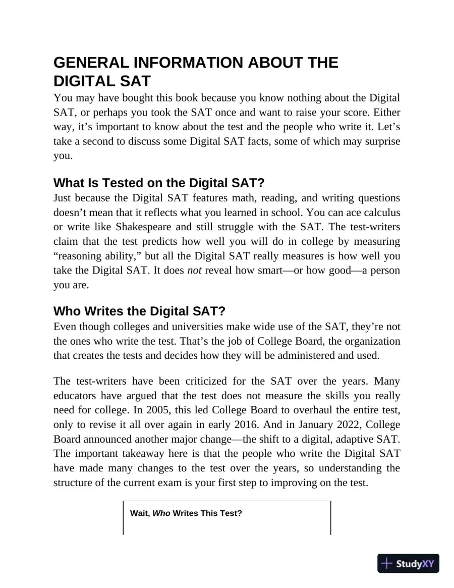 Princeton Review Digital SAT Prep, 2025: 4 Full-Length Practice Tests (2024), page 27