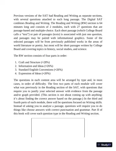 Princeton Review Digital SAT Prep, 2025: 4 Full-Length Practice Tests (2024) - Page 29 preview image