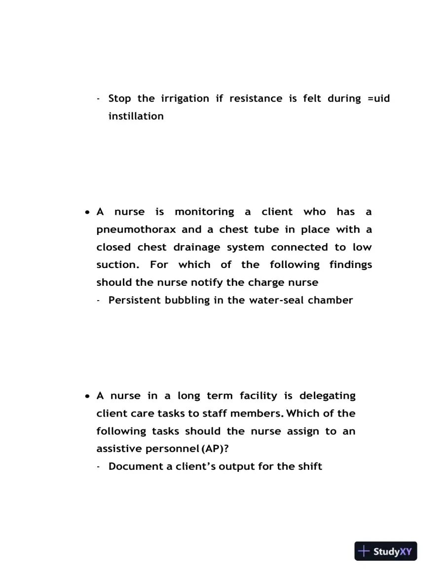 2021, 2022, 2023 ATI PN Medical Surgical Proctored Exam With Answers (84 Solved Questions), page 11